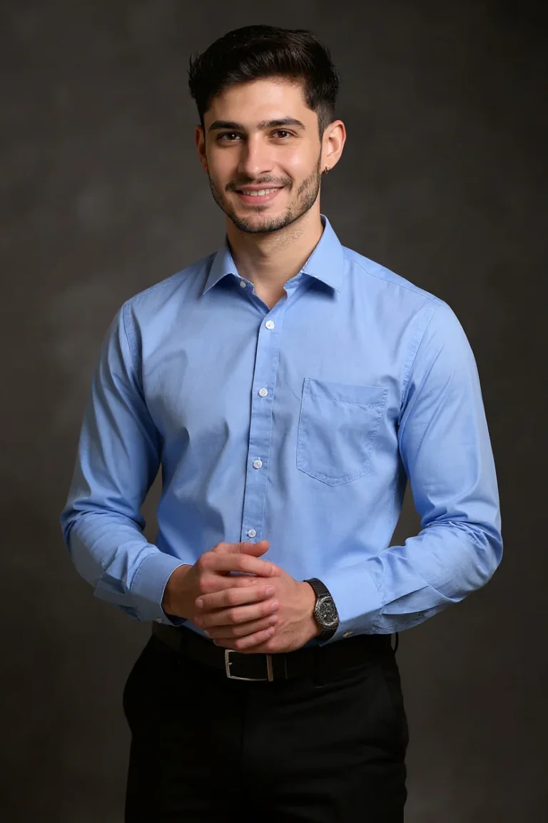 Ocean Blue Shirt
