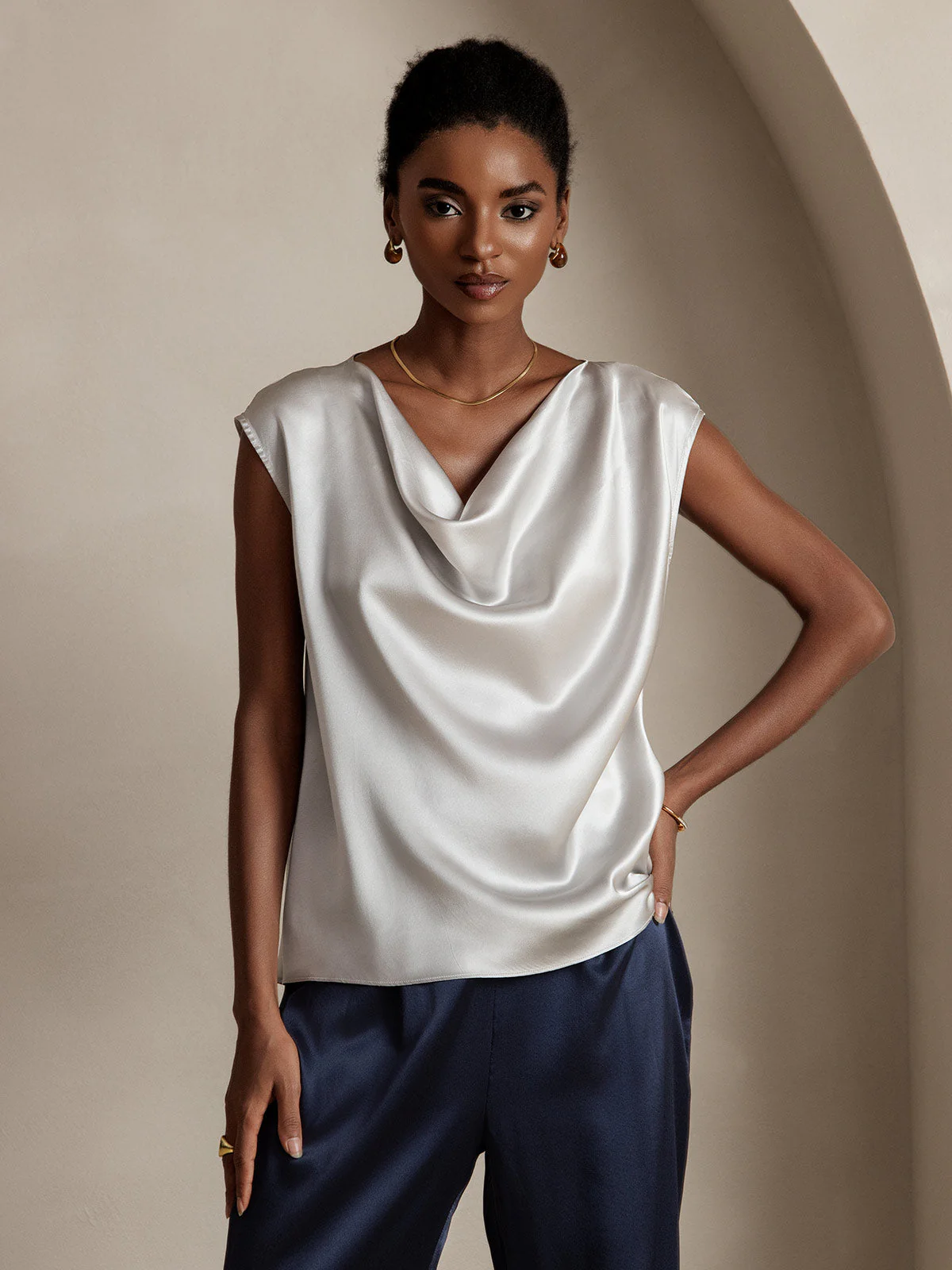 Silk Summer Top