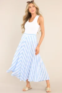 Striped Skirt and Top