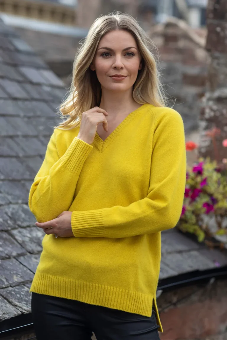 Yellow Wool Jumper
